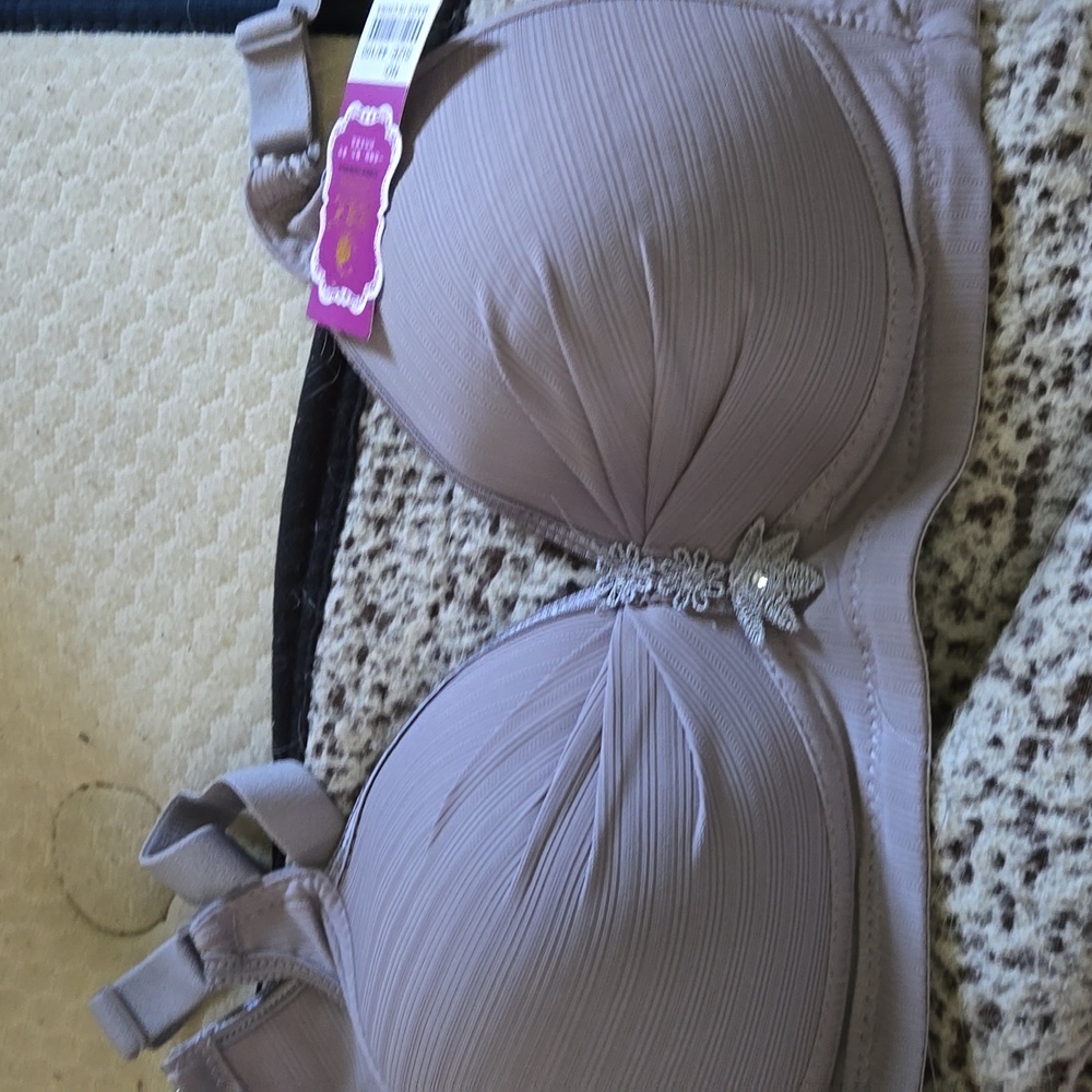 Gray bra
